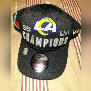 LA rams superbowl hat snapback (adjustable)